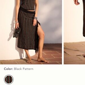 Anthropologie Knit Tube Skirt by Celandine